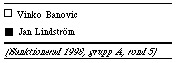 Banovic - Lindstr&ouml;m